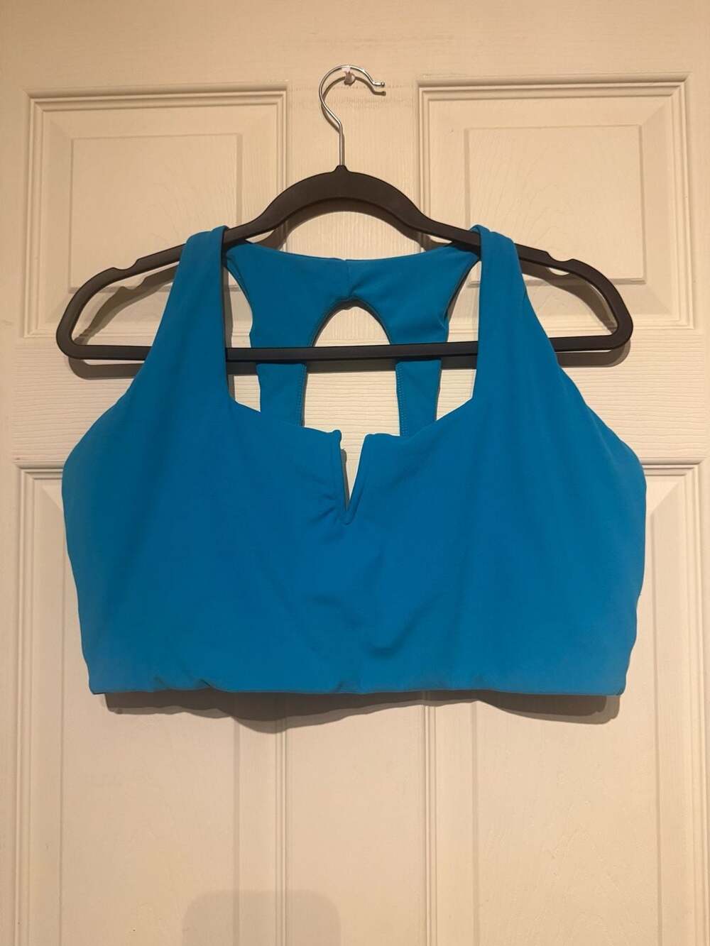 Buffbunny Nubre Notch Sports Bra Size XXXL El Mar Blue